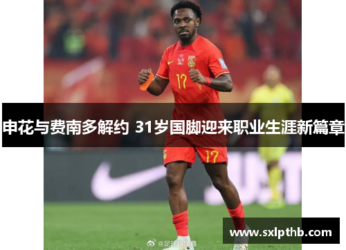 申花与费南多解约 31岁国脚迎来职业生涯新篇章